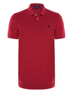 POLO RL - ROUGE/NAVY