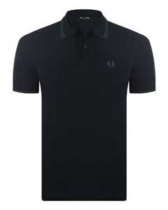 POLO FRED PERRY - NAVY/VERT