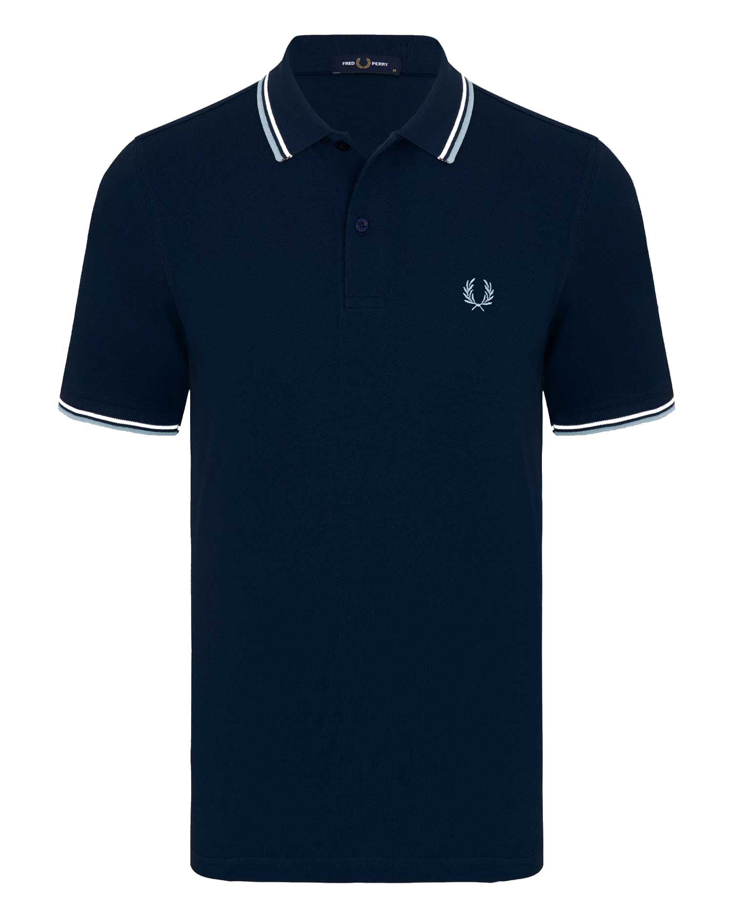 POLO FRED PERRY - NAVY/BLAUW