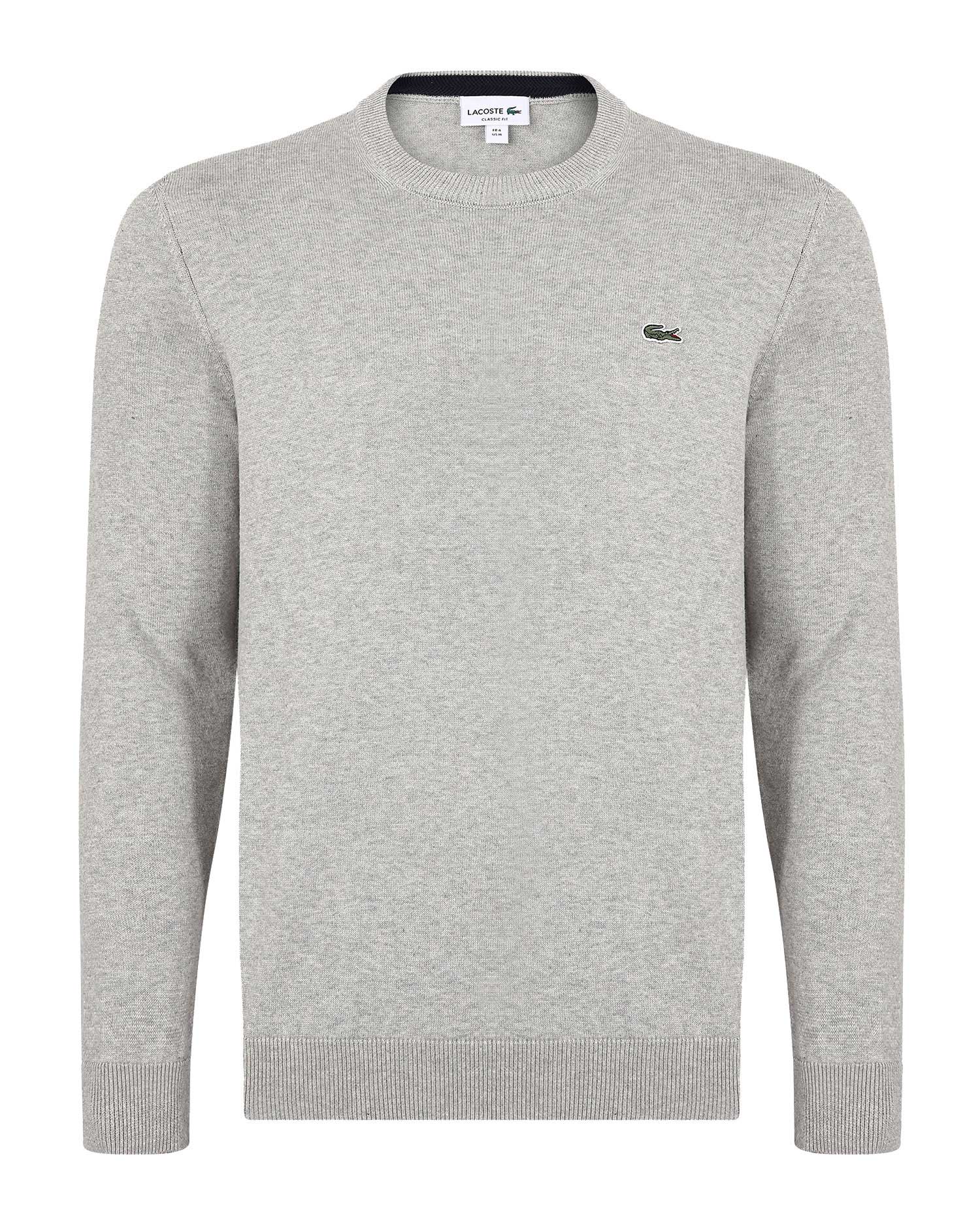 Pull Col Rond - GRIS